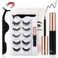 Vendor Luxury Mink Magnetic Mink Eyelashes With Eyeliner